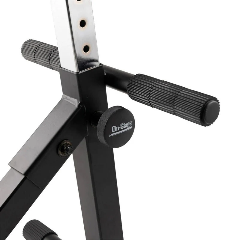 On Stage Height Adjustable Musicians Throne with Hanger - Image 4