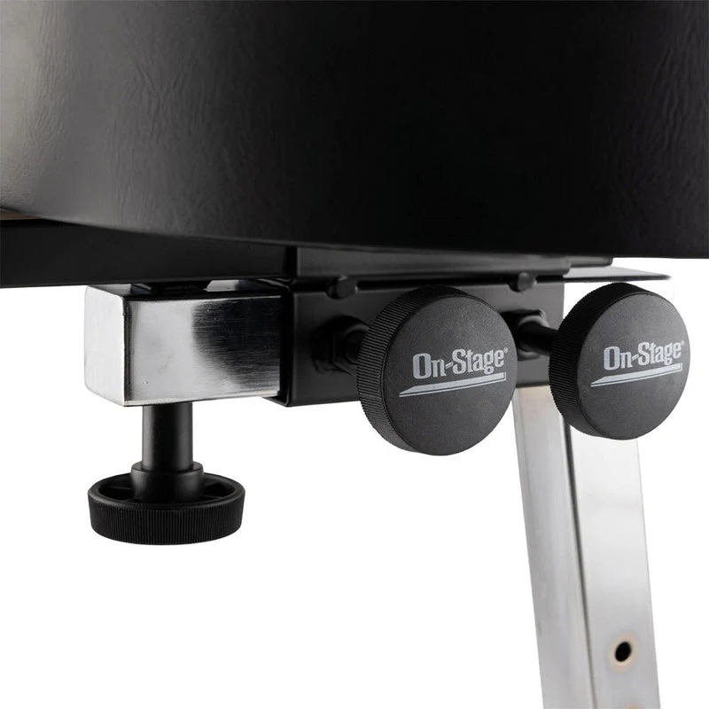 On Stage Height Adjustable Musicians Throne with Hanger - Image 5
