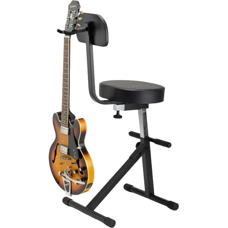 On Stage Height Adjustable Musicians Throne with Hanger - Image 9