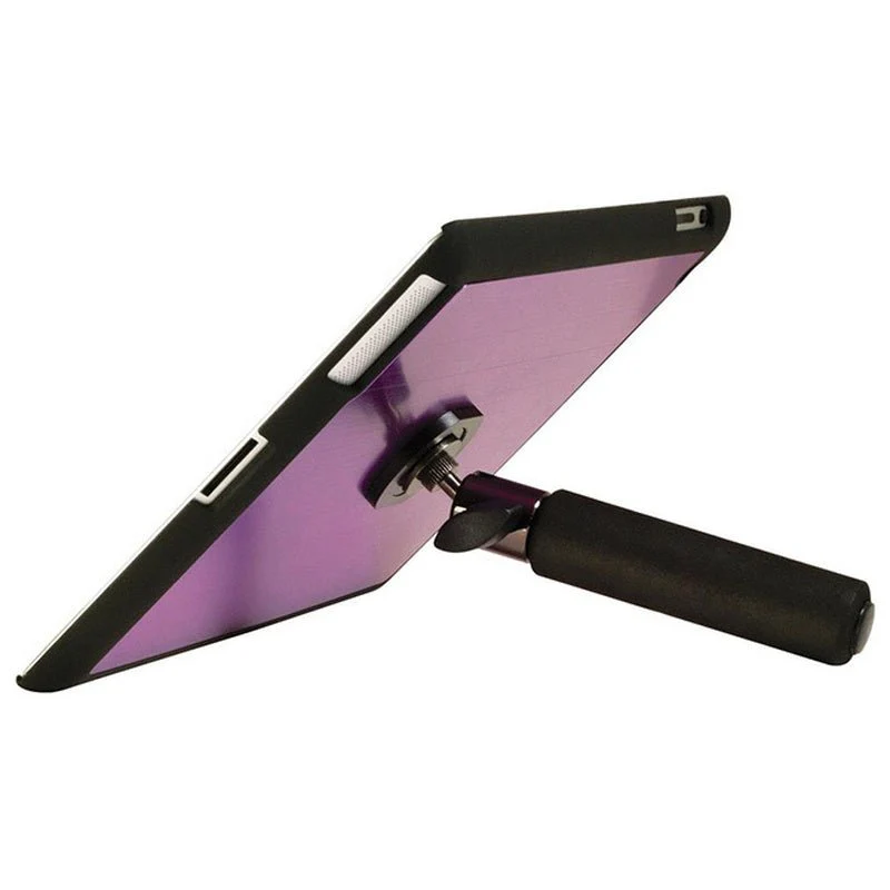 On Stage iPad Snap On Cover with Mounting Bar in Purple - Image 5