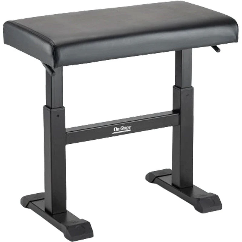 On Stage KB5503B Height-Adjustable Keyboard Bench in Black - Image 5