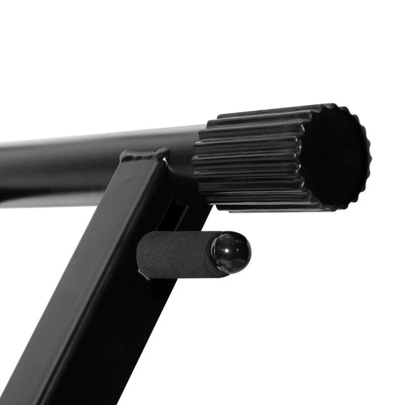 On Stage KS7292 Double-X Braced Ergo Lok Keyboard Stand with 2nd Tier - Image 2