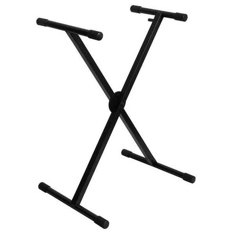 On Stage Pro Heavy Duty Single X-Braced Ergo-Lok Keyboard Stand