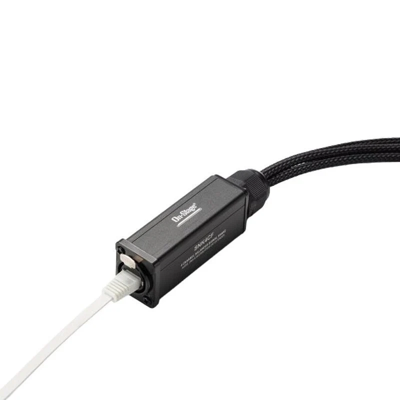On Stage Production Grade 4-Channel Signal Snake Cable (4 x XLR Female - RJ45) - Image 6