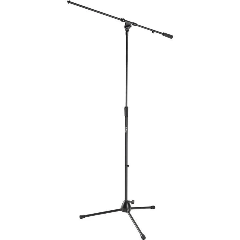 On Stage Production-Grade Boom Mic Stand with Tripod Base