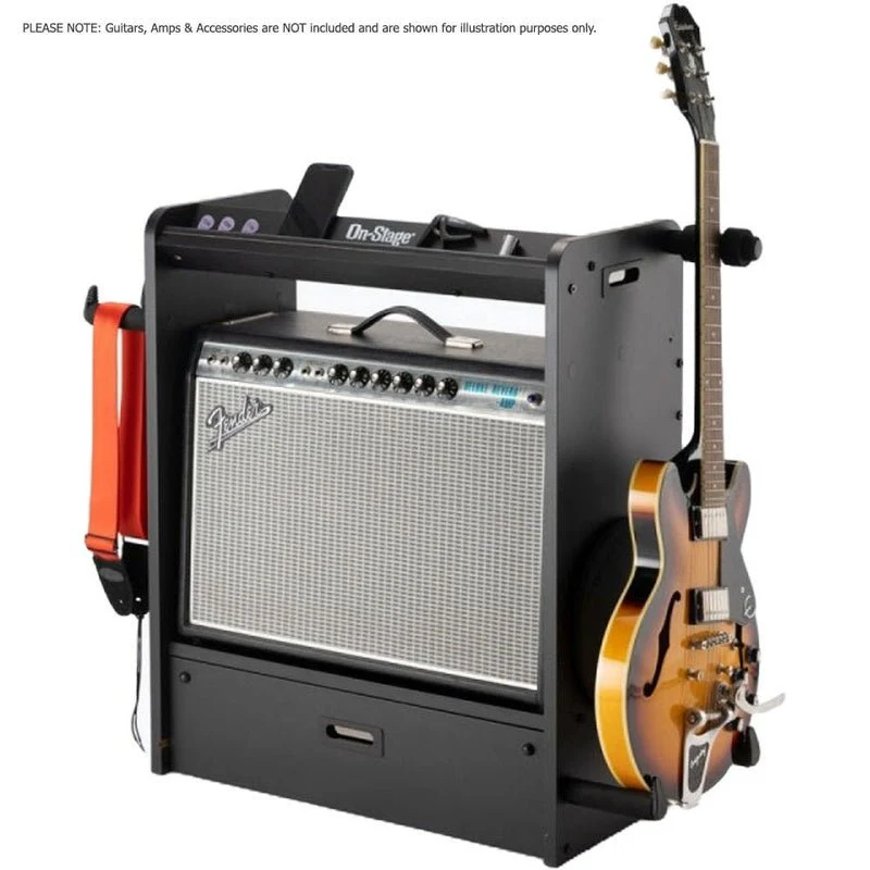 On Stage Professional Guitar Workstation in Black - Image 2