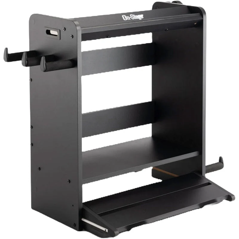 On Stage Professional Guitar Workstation in Black - Image 6