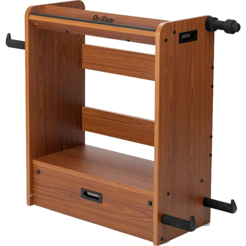 On Stage Professional Guitar Workstation in Rosewood - Image 8