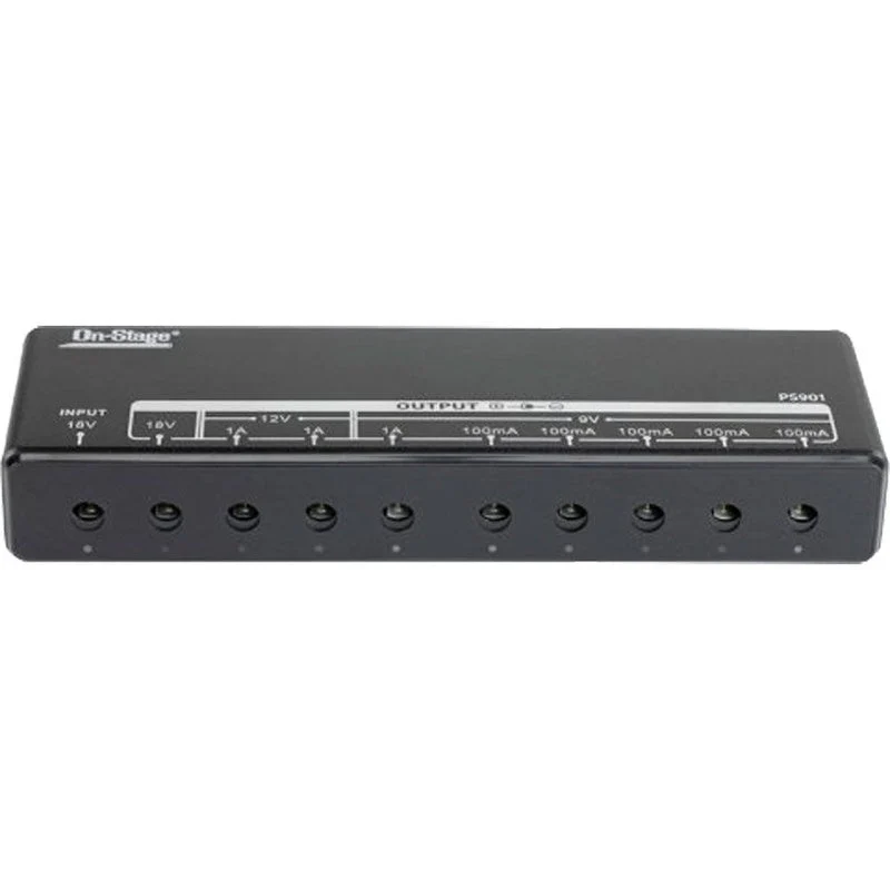 On Stage PS901 Pedalboard Power Bank with Surge Protection - Image 3