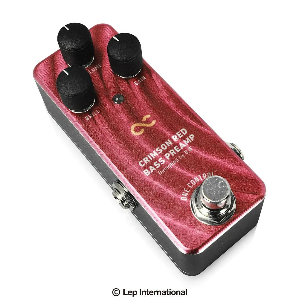 One Control BJF Crimson Red Bass Preamp - Image 3