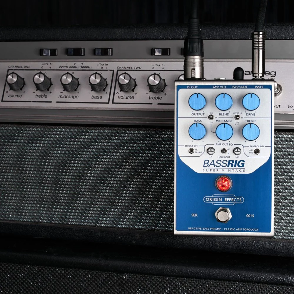 Origin Effects BassRIG Super Vintage Reactive Bass Preamp & DI Inspired by Ampeg SVT - Image 2