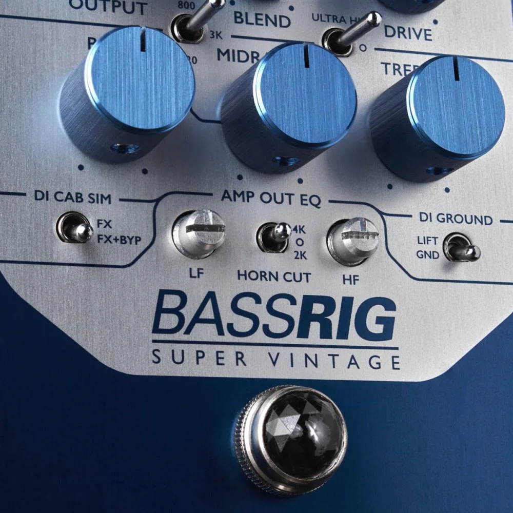 Origin Effects BassRIG Super Vintage Reactive Bass Preamp & DI Inspired by Ampeg SVT - Image 3