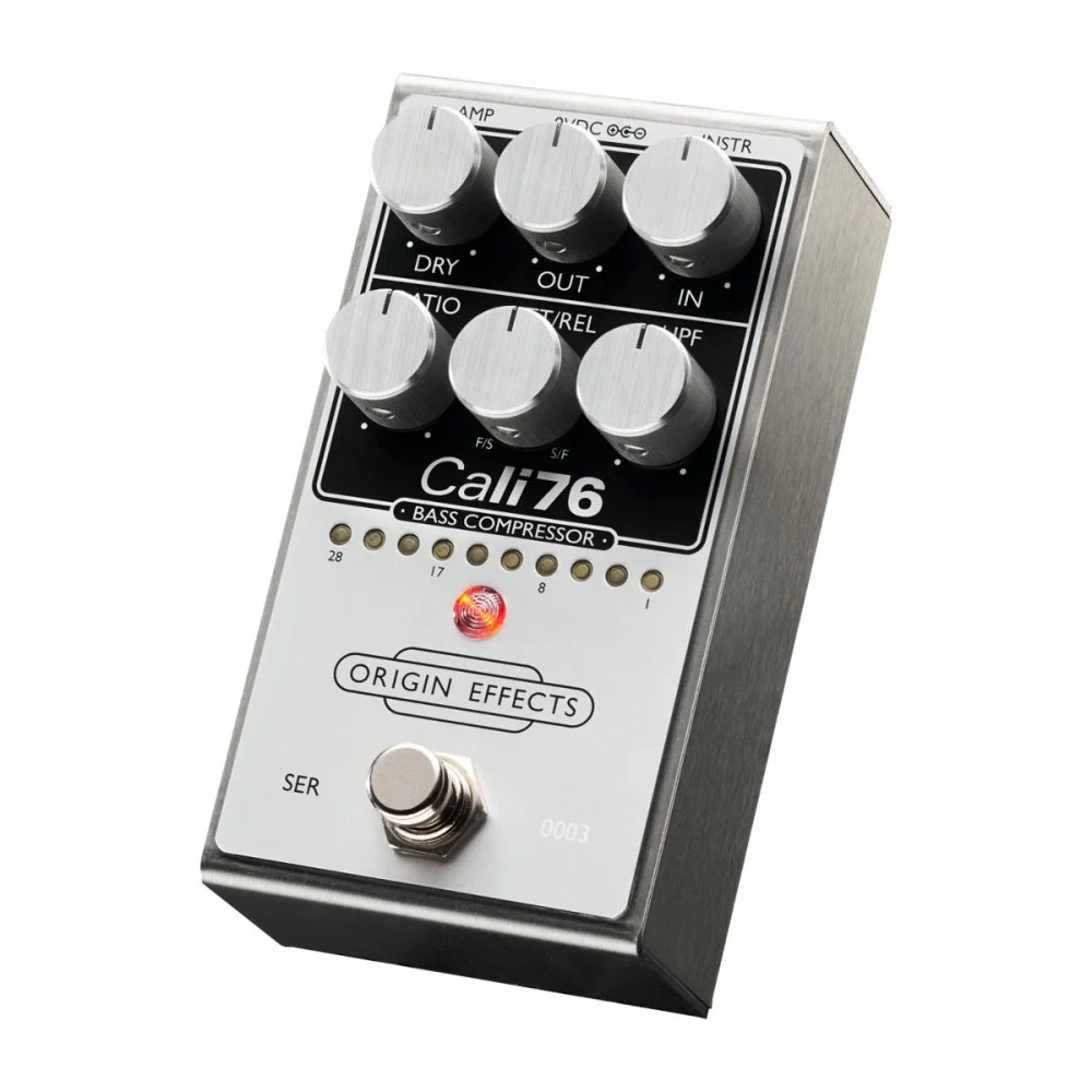 Origin Effects Cali76 BASS Compressor w/ Sidechain HPF Control Inspired by Urei 1176 Silver - Image 12