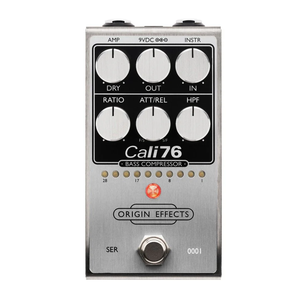 Origin Effects Cali76 BASS Compressor w/ Sidechain HPF Control Inspired by Urei 1176 Silver - Image 5