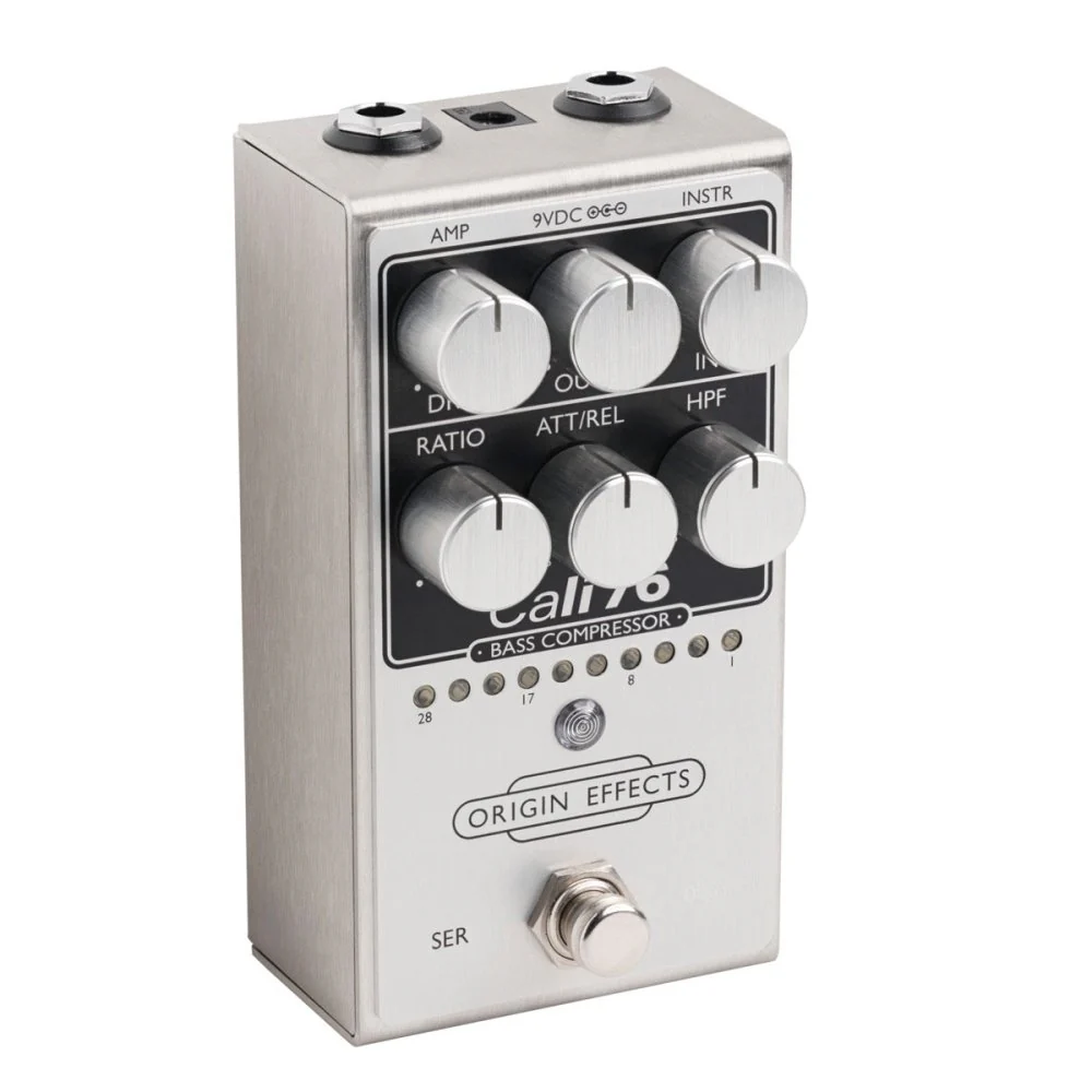 Origin Effects Cali76 BASS Compressor w/ Sidechain HPF Control Inspired by Urei 1176 Silver - Image 6