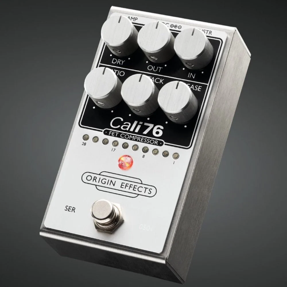 Origin Effects Cali76 FET Compressor Inspired by Urei 1176 Silver