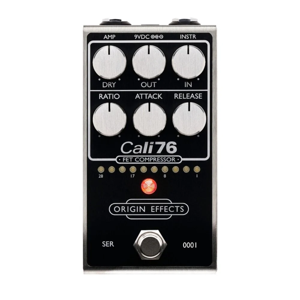 Origin Effects Cali76 FET Compressor Inspired by Urei 1176 Black