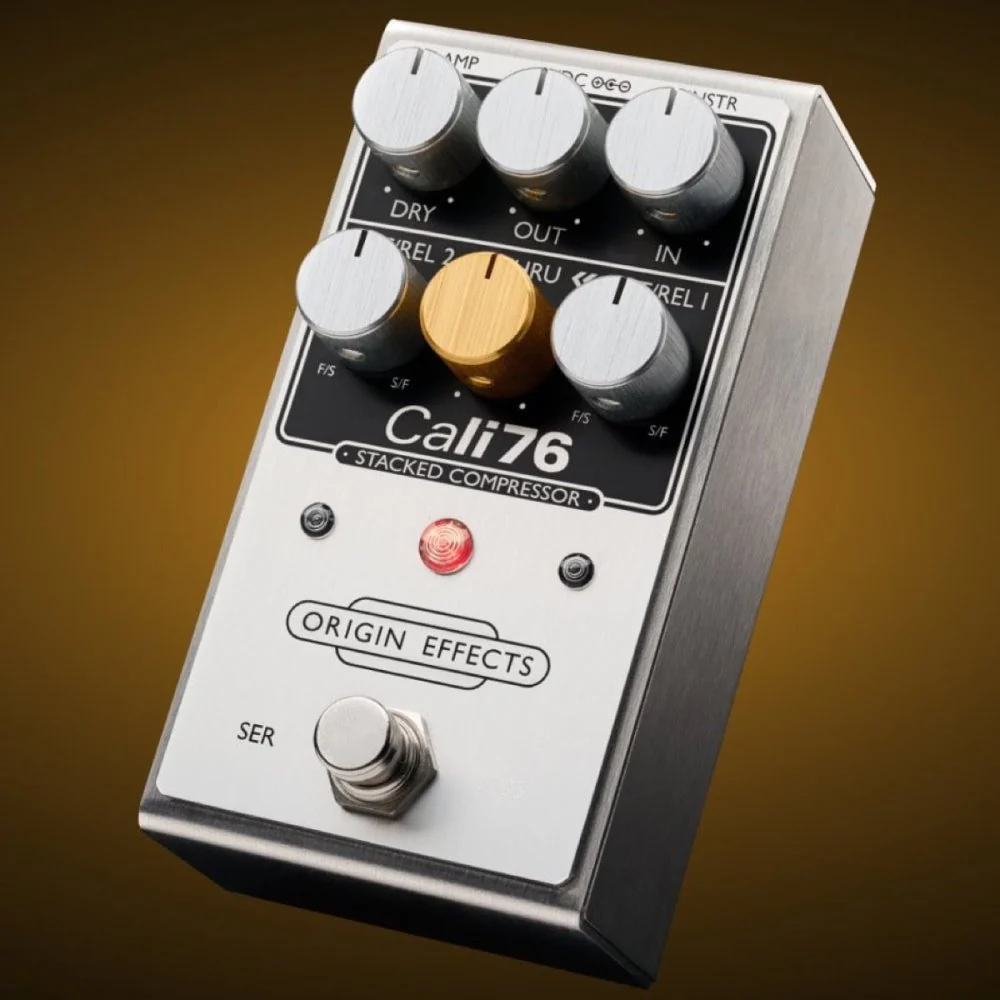 Origin Effects Cali76 STACKED Compressor Dual Stage Compression Inspired by Urei 1176