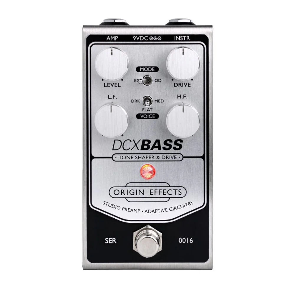 Origin Effects DCX BASS Tone Shaper & Overdrive w/ Adaptive Circuitry Inspired by UA 610 Studio Preamp - Image 4