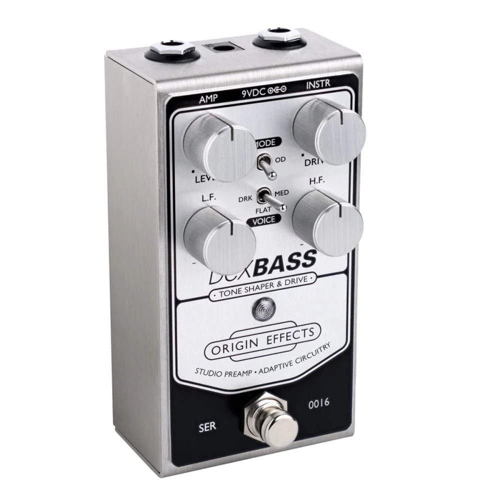 Origin Effects DCX BASS Tone Shaper & Overdrive w/ Adaptive Circuitry Inspired by UA 610 Studio Preamp - Image 5