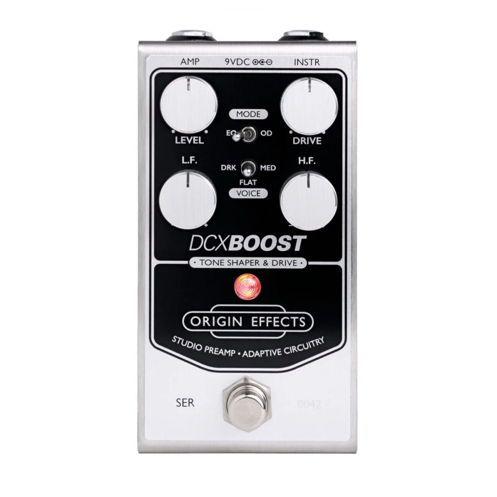 Origin Effects DCX Boost Tone Shaper & Overdrive w/ Adaptive Circuitry Inspired by UA 610 Studio Preamp - Image 10