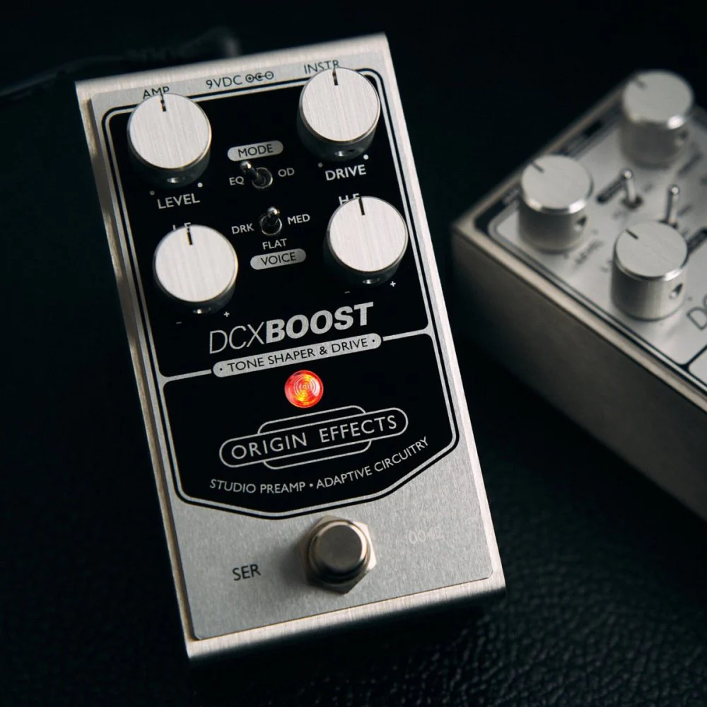 Origin Effects DCX Boost Tone Shaper & Overdrive w/ Adaptive Circuitry Inspired by UA 610 Studio Preamp - Image 2