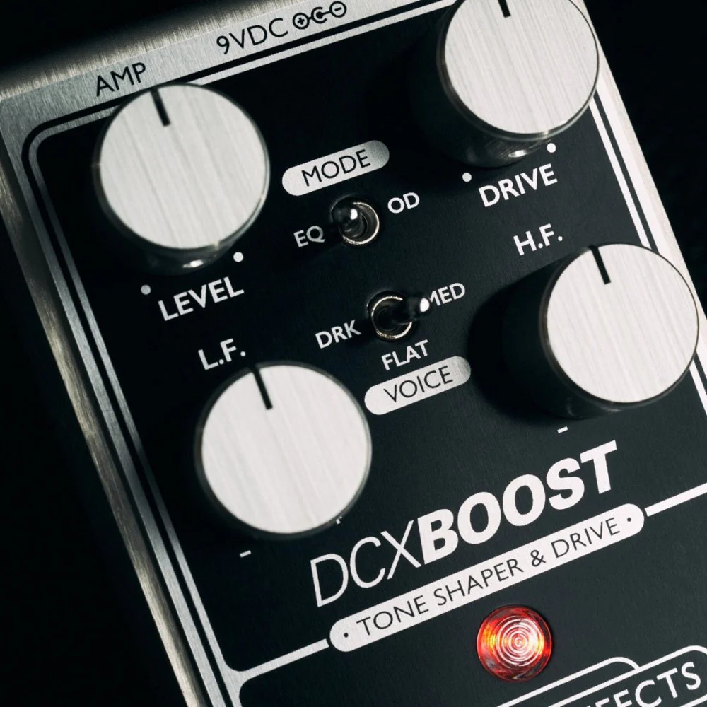 Origin Effects DCX Boost Tone Shaper & Overdrive w/ Adaptive Circuitry Inspired by UA 610 Studio Preamp - Image 3