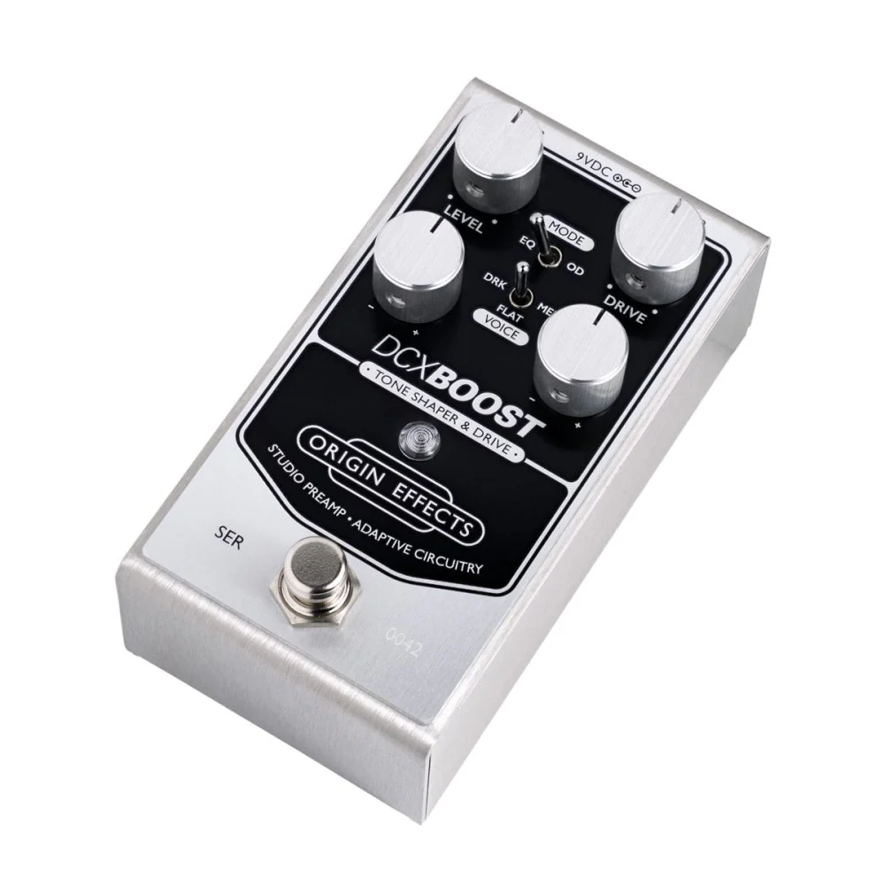 Origin Effects DCX Boost Tone Shaper & Overdrive w/ Adaptive Circuitry Inspired by UA 610 Studio Preamp - Image 8