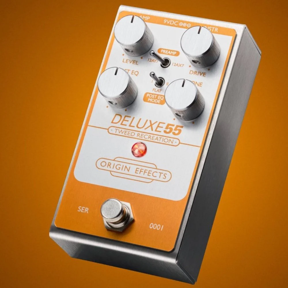 Origin Effects Deluxe55 Tweed Recreation Amp Simulation & Overdrive