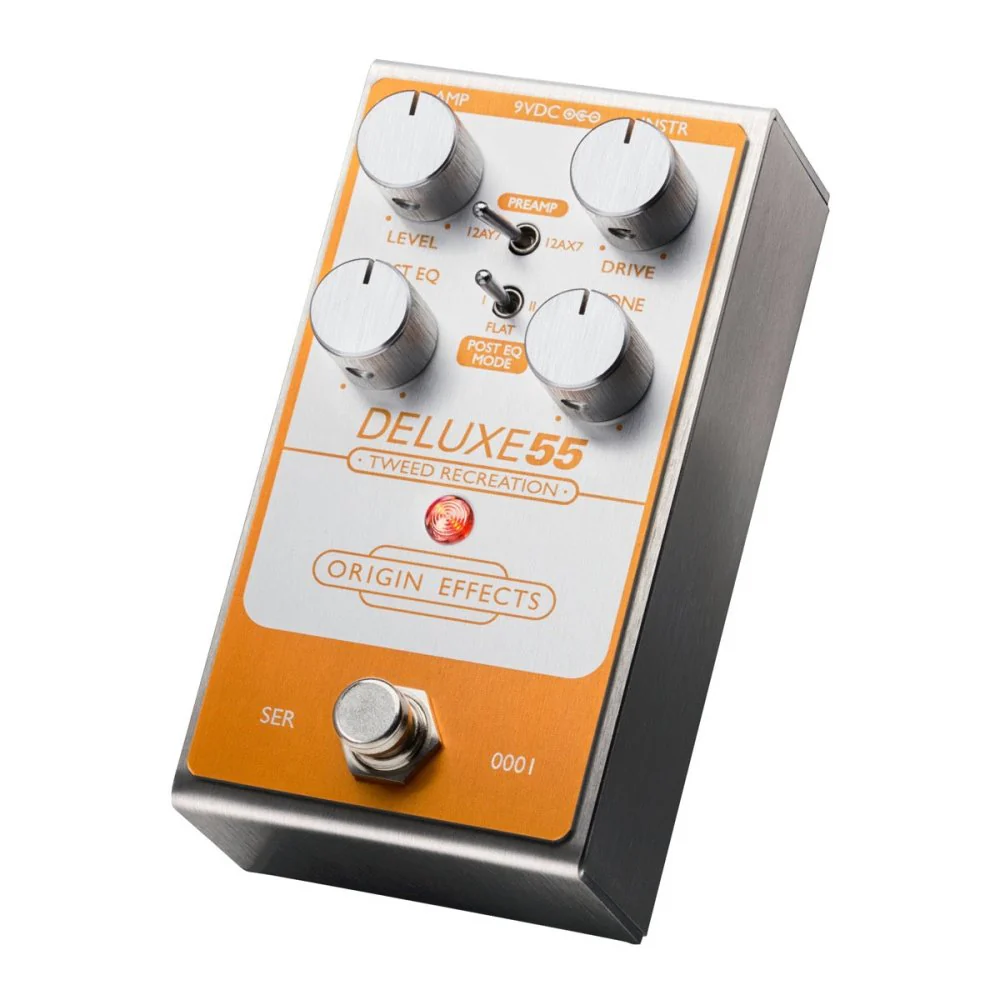 Origin Effects Deluxe55 Tweed Recreation Amp Simulation & Overdrive - Image 11
