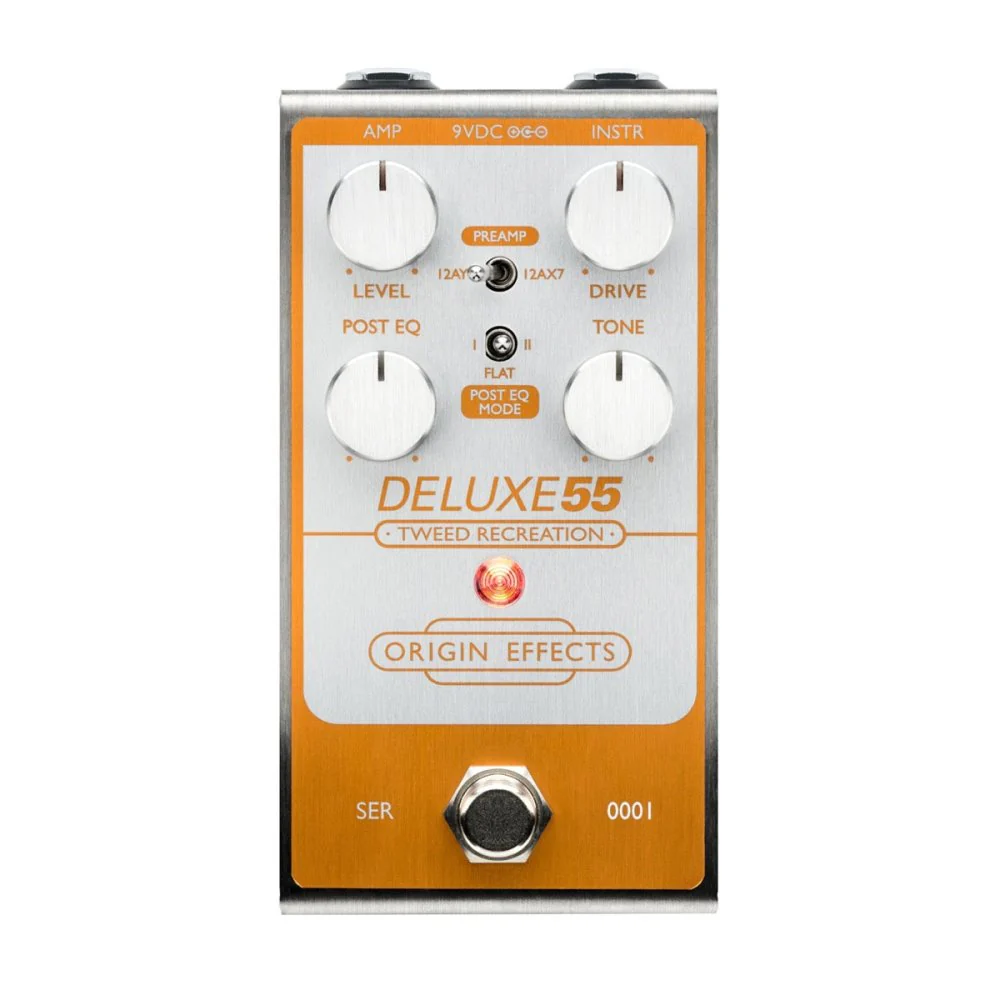 Origin Effects Deluxe55 Tweed Recreation Amp Simulation & Overdrive - Image 5
