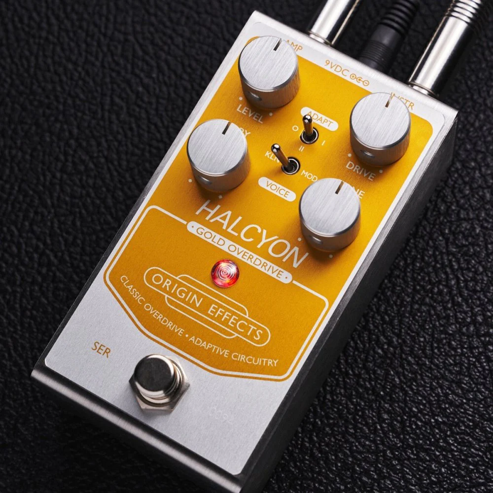 Origin Effects Halcyon GOLD Overdrive w/ Adaptive Circuitry Inspired by Klon - Image 3