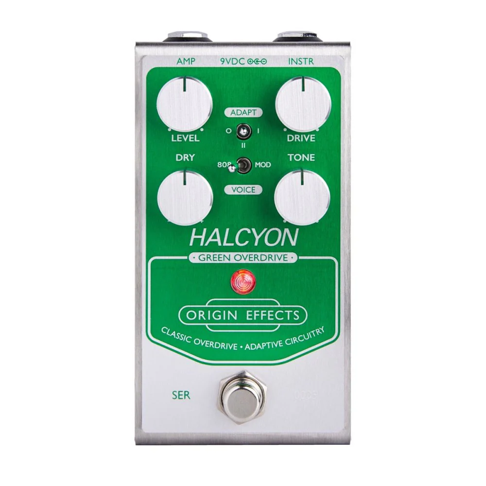 Origin Effects Halcyon GREEN Overdrive w/ Adaptive Circuitry Inspired by Tube Screamer - Image 3