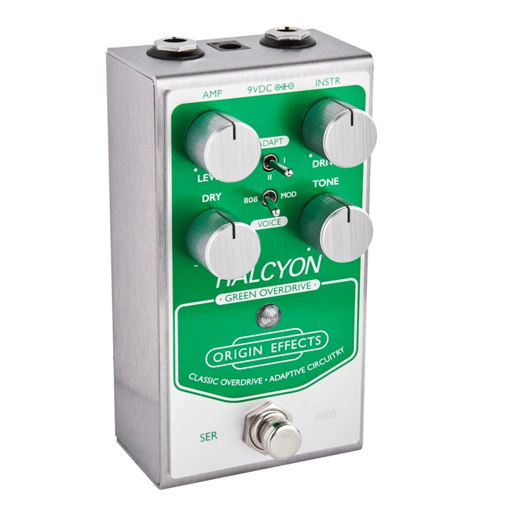 Origin Effects Halcyon GREEN Overdrive w/ Adaptive Circuitry Inspired by Tube Screamer - Image 4