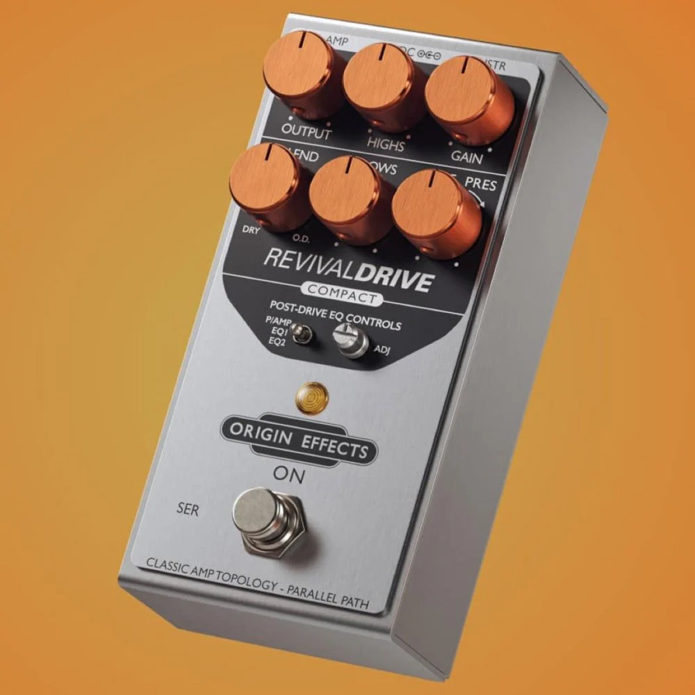 Origin Effects RevivalDRIVE Compact Amp in a Box Overdrive Pedal
