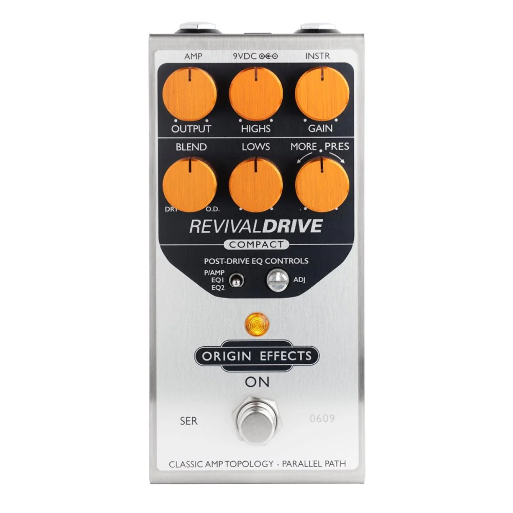 Origin Effects RevivalDRIVE Compact Amp in a Box Overdrive Pedal - Image 3