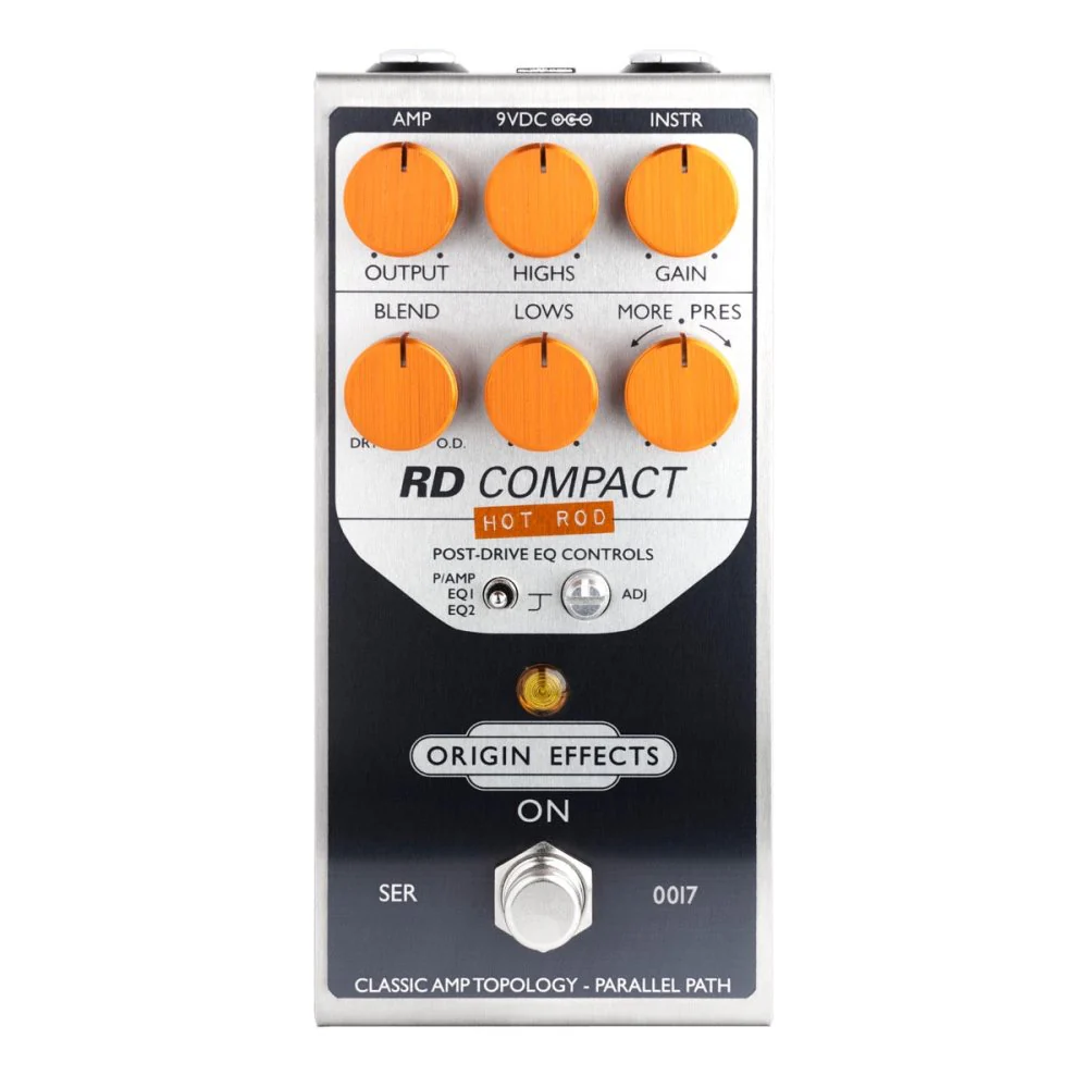Origin Effects RevivalDRIVE Compact Hot Rod Amp in a Box Overdrive Pedal - Image 4
