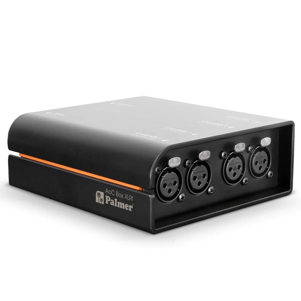 Palmer AOCBXLRF AoC Box XLRf Audio Over CAT Box From Ethercon To 4 XLR Female - Image 2