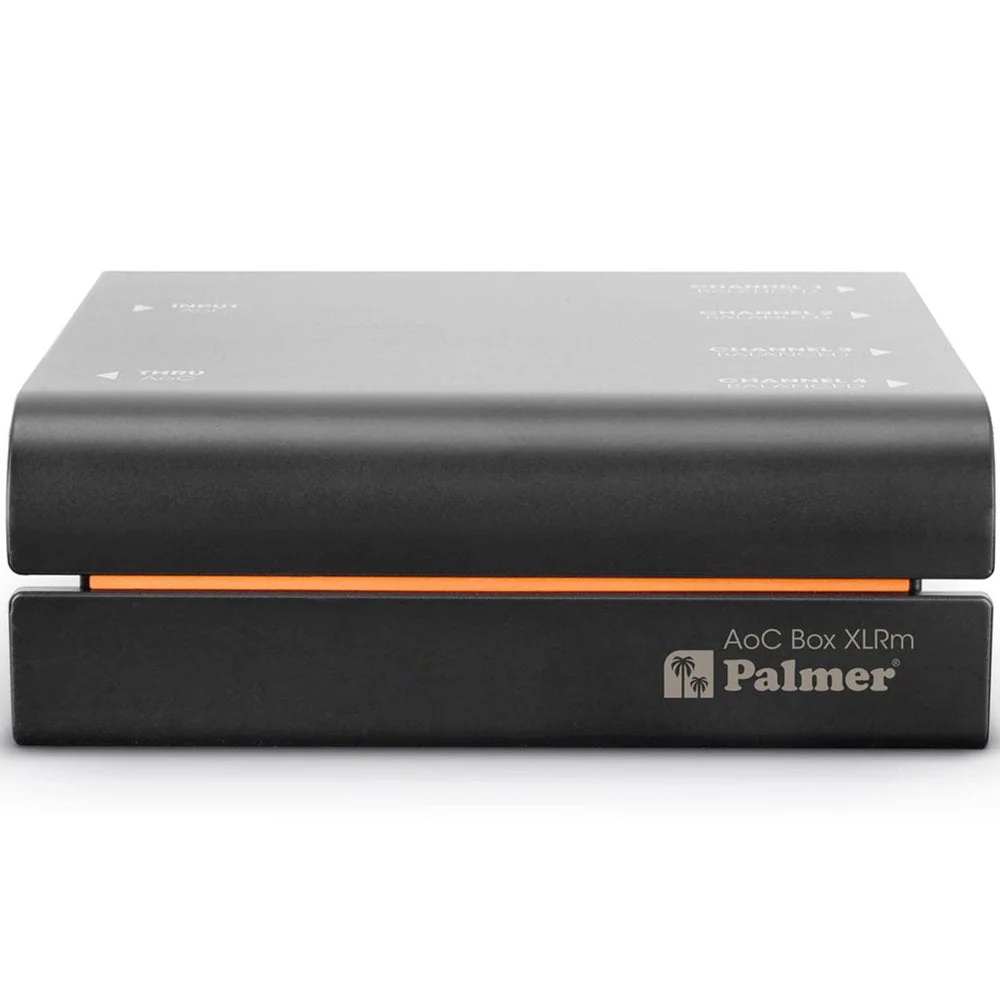 Palmer AOCBXLRM AoC Box XLRm Audio Over CAT Box From Ethercon To 4 XLR Male - Image 5