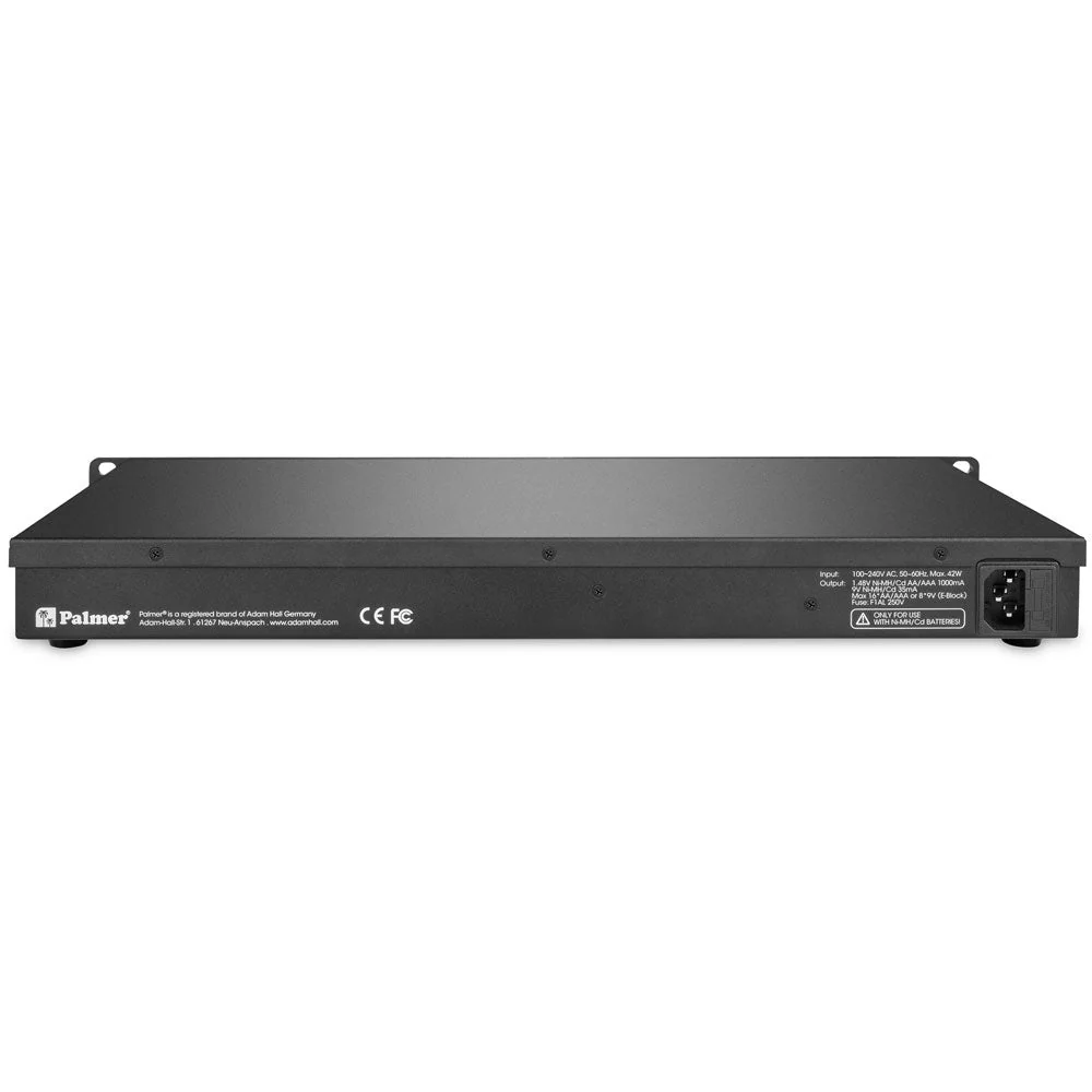 Palmer PBC400AA 16x AA & AAA Battery Charing Station 19 inch Rack Mount Unit - Image 6