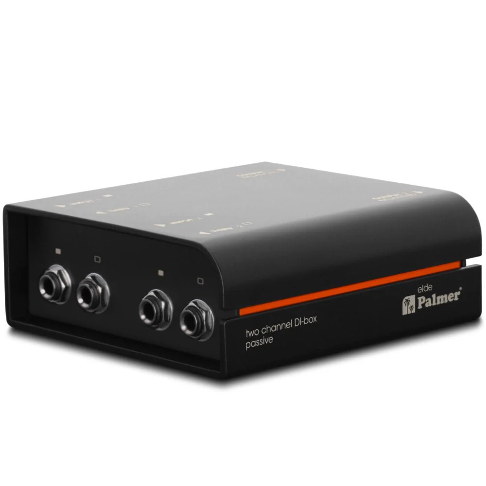 Palmer ELDE Passive 2-Channel DI Box RIVER Series