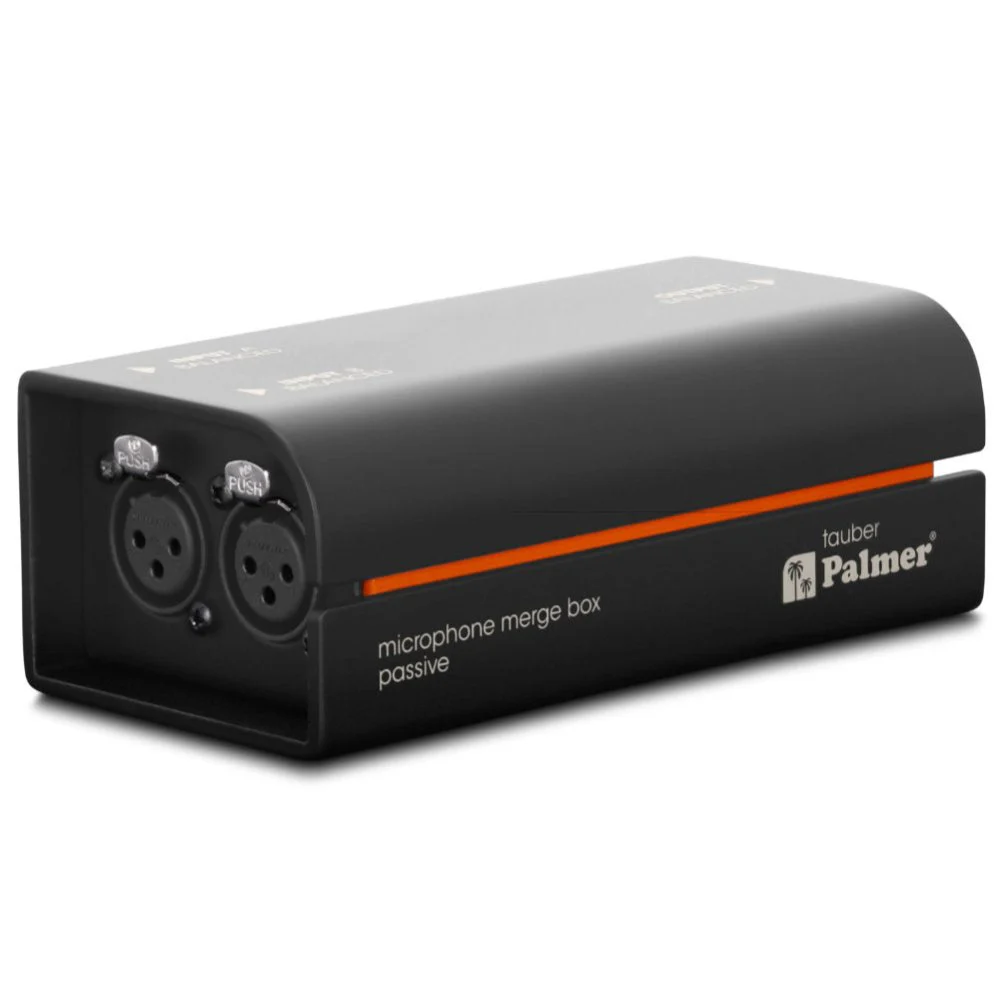 Palmer TAUBER Passive Microphone Merge Box RIVER Series