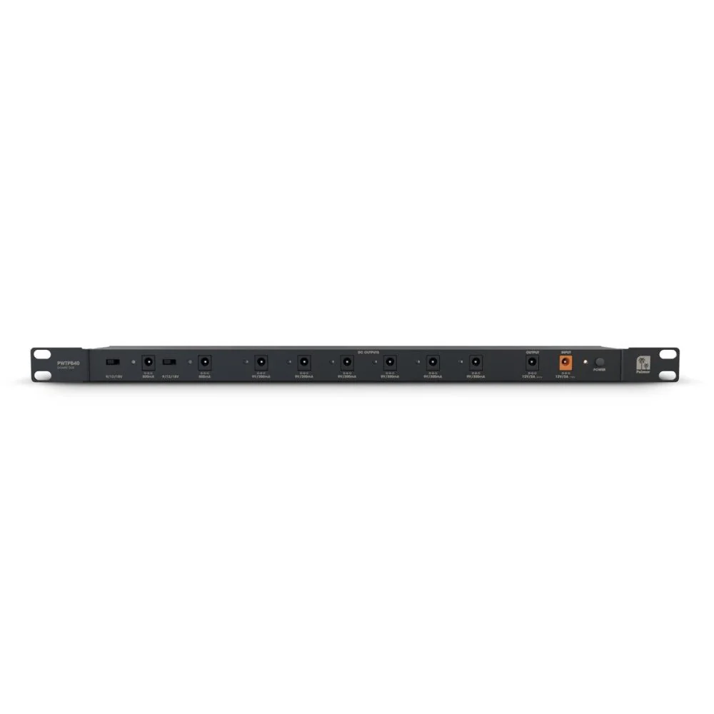 Palmer PWTPB40RK Power Supply w/ 8 Outputs for 19 inch Rack Mount - Image 6