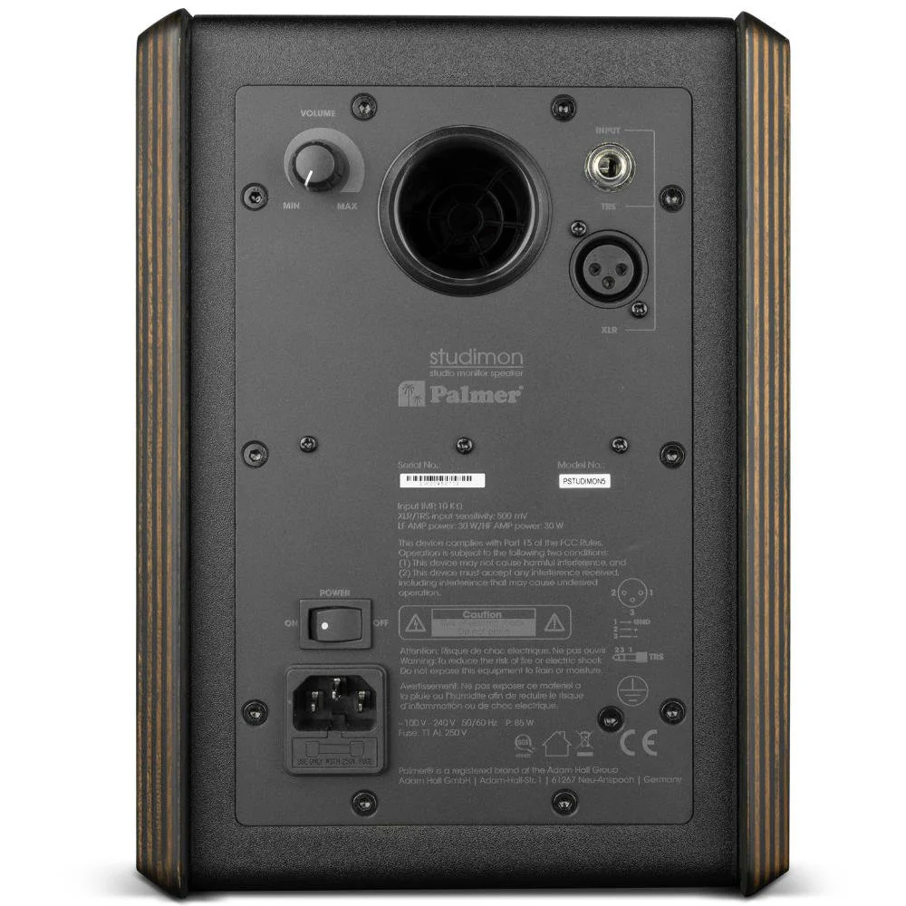 Palmer STUDIMON 5 Powered 5" Nearfield Studio Monitor Single SYDNEY PICK-UP ONLY - Image 4