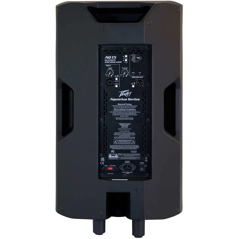 Peavey Aquarius Series "AQ15" Powered 1000W, Bi-Amped, 15" Loudspeaker with Bluetooth - Image 3