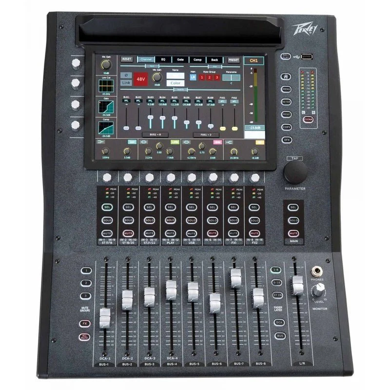 Peavey Aureus Series "AUREUS28" Digital 28-Channel Mixer with WiFi & Bluetooth - Image 8