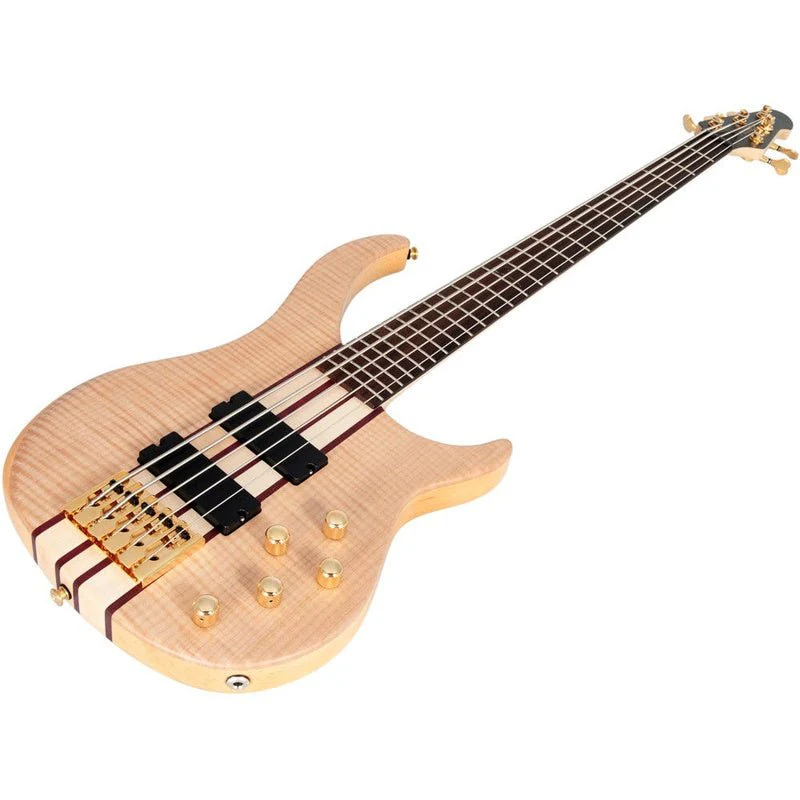 Peavey Cirrus Series 4-String Bass Guitar in Flame Maple Natural - Image 3