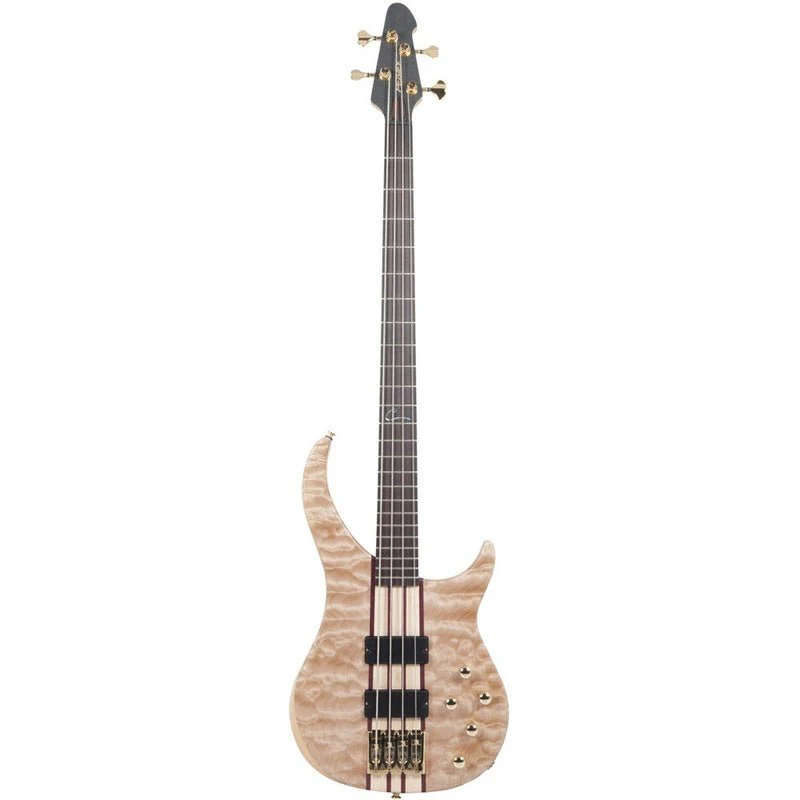 Peavey Cirrus Series 4-String Bass Guitar in Quilt Maple Natural