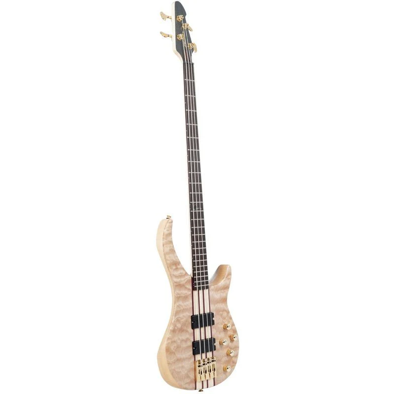 Peavey Cirrus Series 4-String Bass Guitar in Quilt Maple Natural - Image 10
