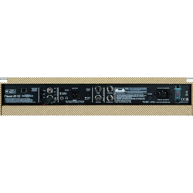 Peavey Classic Series "Classic 20-112" Guitar Amp Combo 20-Watt 1x12" - Image 5